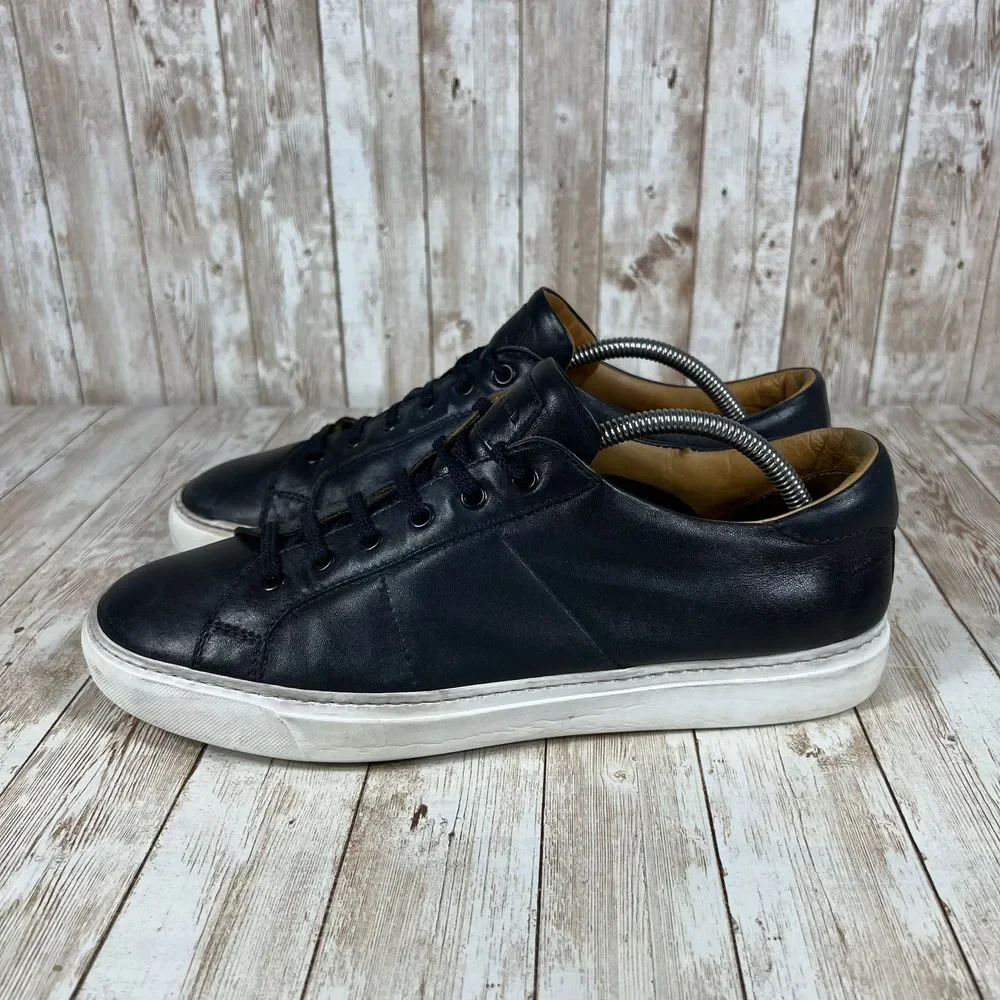 To boot me York pacer sneaker navy blue leather casual mens 10.5‎